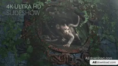 Epic Travel Slideshow (4K) Video Displays template preview