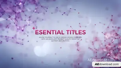 Esential Titles Titles template preview