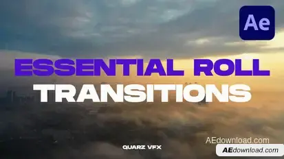 Essential Roll Transitions for After Effects Elements template preview