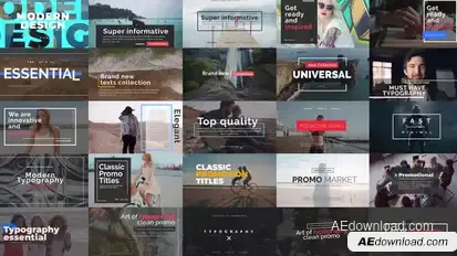Essential Titles V.2 Titles template preview