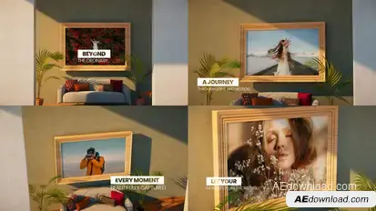 Ethereal Motion Slideshow Elements template preview