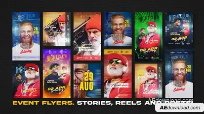 Event Flyers. Stories, Reels and Posts Product Promo template preview