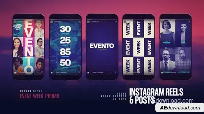 Event Instagram Reels Product Promo template preview