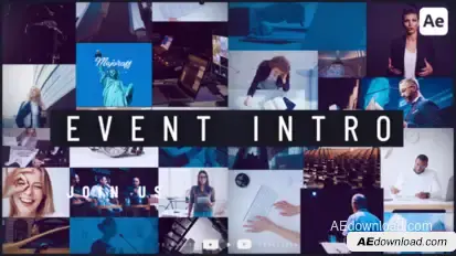 Event Intro broadcast-packages template preview