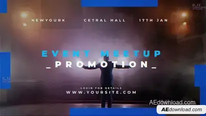 Event Meetup Promo Openers template preview
