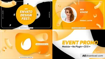 Event Opener Openers template preview