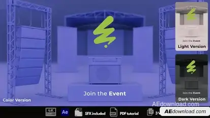 Event Opener Openers template preview