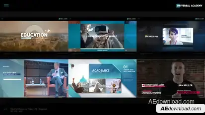 Event Package Video Displays template preview