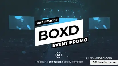 Event Promo Video Displays template preview