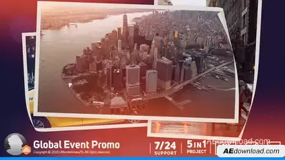 Global Event Promo Openers template preview