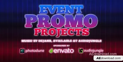 Event Promo Video Displays template preview