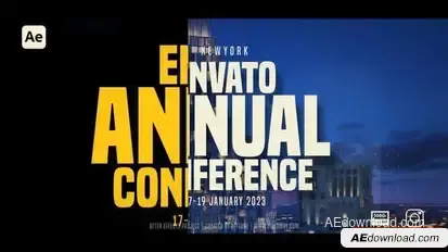 Event Promo - Annual Conference Openers template preview