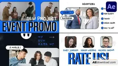 Event Promo for After Effects Openers template preview