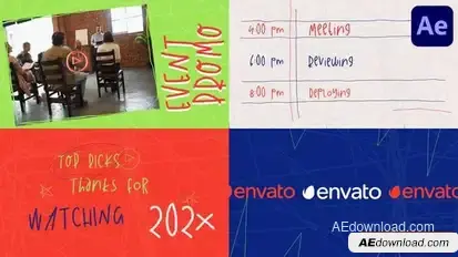 Event Promo for After Effects Openers template preview