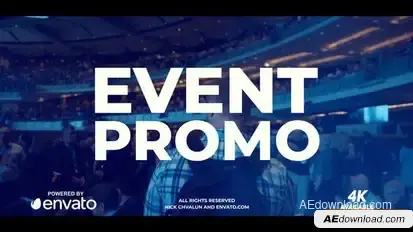 Event Promo On Openers template preview