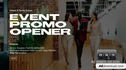Event Promo Opener Product Promo template preview