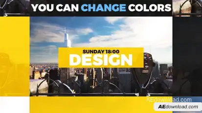 Color Event Openers template preview