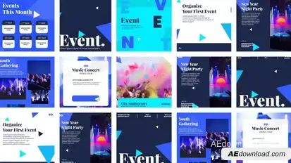 Event promo post instagram Product Promo template preview