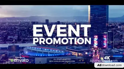 Event Promo Slideshow Product Promo template preview