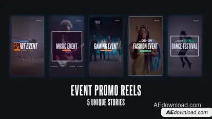 Event Promo Stories Product Promo template preview