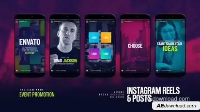 Event Promotion Instagram Reels Product Promo template preview