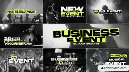 Event Titles Pack | After Effects Titles template preview