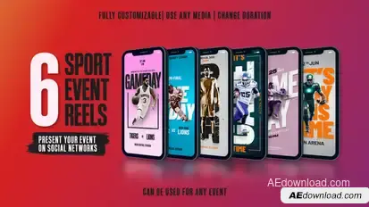 Event Vertical Reels Product Promo template preview
