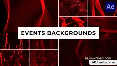 Events Backgrounds for After Effects Elements template preview