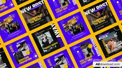 Evered Hypebeast Posts Product Promo template preview