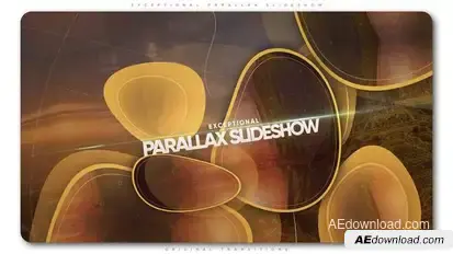 Exceptional Parallax Slideshow Openers template preview