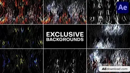 Exclusive Backgrounds for After Effects Elements template preview