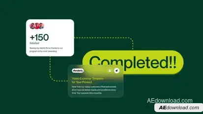 Explainer Video After Effect Template Product Promo template preview