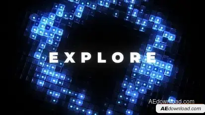Explore Logo Reveal Openers template preview