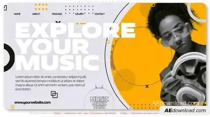 Explore Your Music Openers template preview