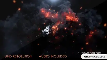 Explosion Logo Intro Logo Stings template preview