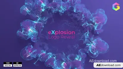 eXplosion Logo Reveal Logo Stings template preview