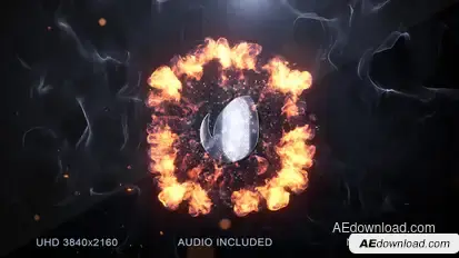Explosion Logo Reveal v2 Logo Stings template preview