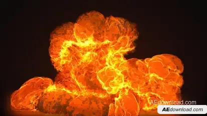 Explosive Unveil Logo Logo Stings template preview