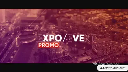 Expo Event promo Openers template preview