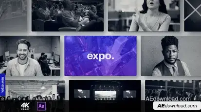 Expo | Event Promo Slideshow Openers template preview