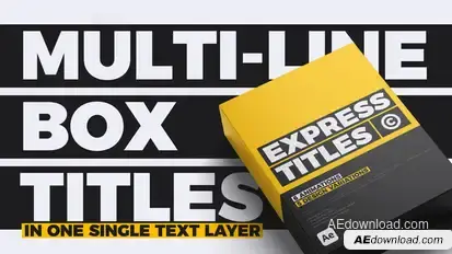 Express Titles Titles template preview