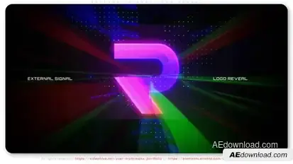 External Signal Logo Reveal Logo Stings template preview