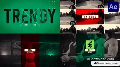 Extreme Promo for After Effects Openers template preview