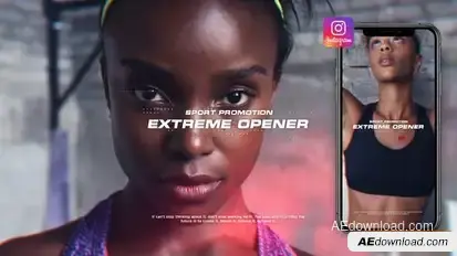 Extreme Sport Promo Openers template preview