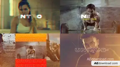 Extreme Sports Intro Openers template preview
