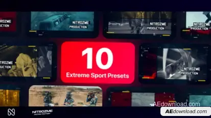 Extreme Typography Vol. 01 Titles template preview