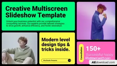 Fabulous Multiscreen Slideshow Openers template preview