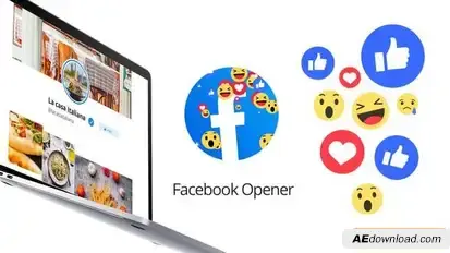 Facebook Opener Openers template preview