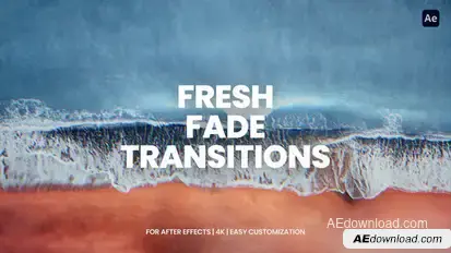 Fade Transitions For After Effects Elements template preview