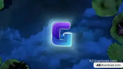 Falling Star Logo Logo Stings template preview